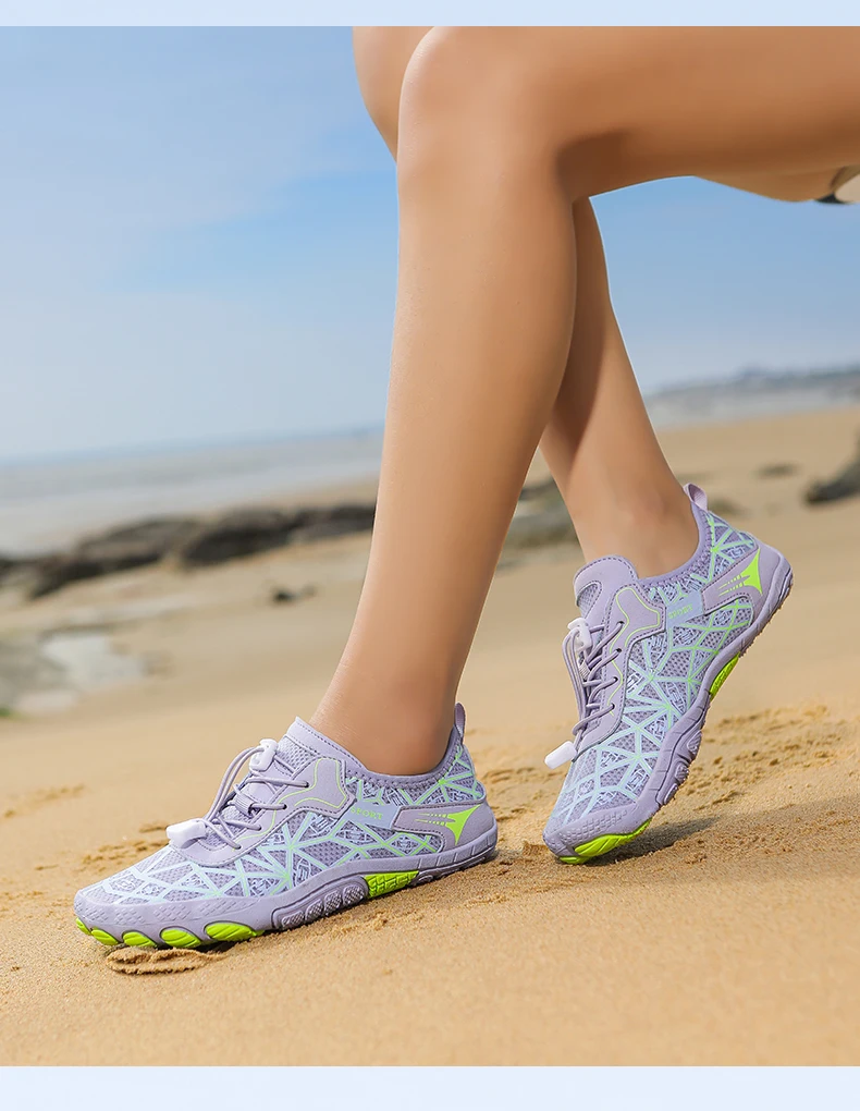 Men Quick-Drying Water Shoes Women Barefoot Beach Shoes Non-Slip Breathable Beach Swimming Pool Yoga Hiking Sports Shoes Unisex