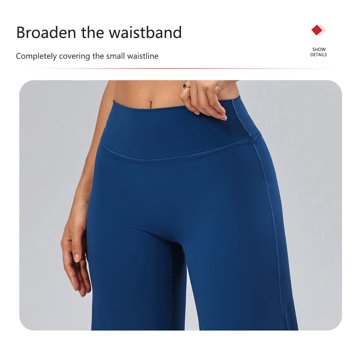 Ctenkevet Women High Waist Wide Leg Capri Bottoms Tummy Control Butt Lift Quick Dry Yoga Pants Gym Casual Flare Leg Trousers