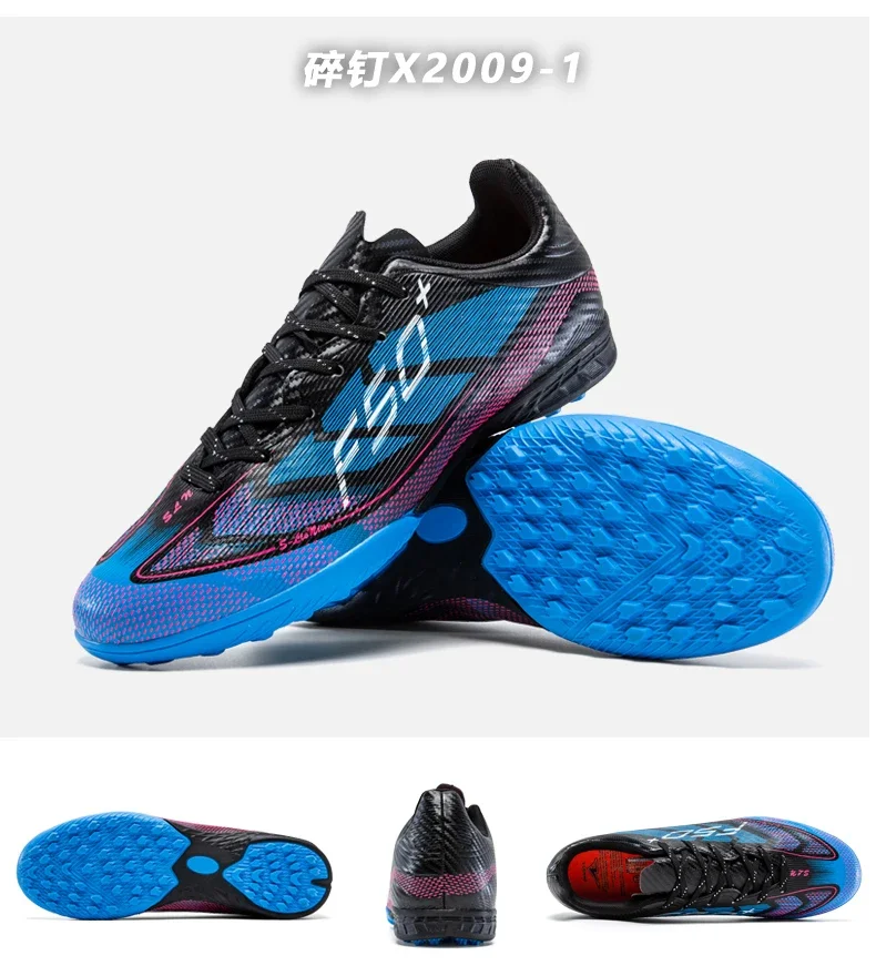 New Men Football Boots Grass Outdoor Sport Training Shoes Match Non-Slip Soccer Shoes Professional Ultralight Sneakers Unisex