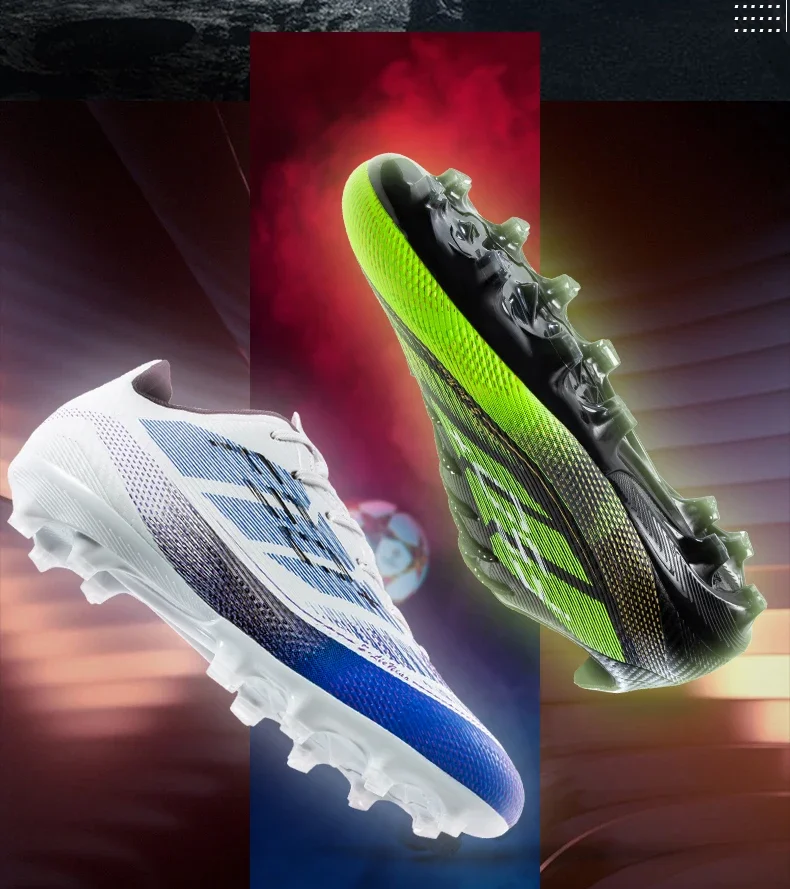 New Men Football Boots Grass Outdoor Sport Training Shoes Match Non-Slip Soccer Shoes Professional Ultralight Sneakers Unisex