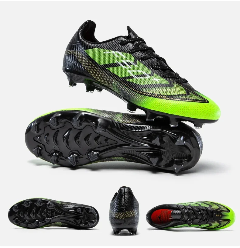 New Men Football Boots Grass Outdoor Sport Training Shoes Match Non-Slip Soccer Shoes Professional Ultralight Sneakers Unisex