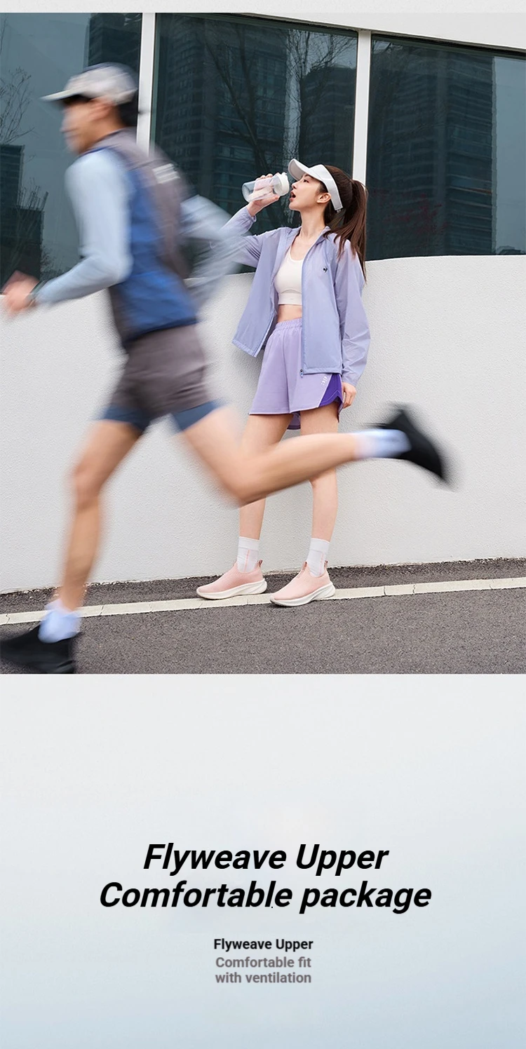 361 Degrees Fengye 5.0 Slip-On Women Wear-resistant Comfortable Shock Absorb Lightweight Stable Breathable Sneakers 682632242