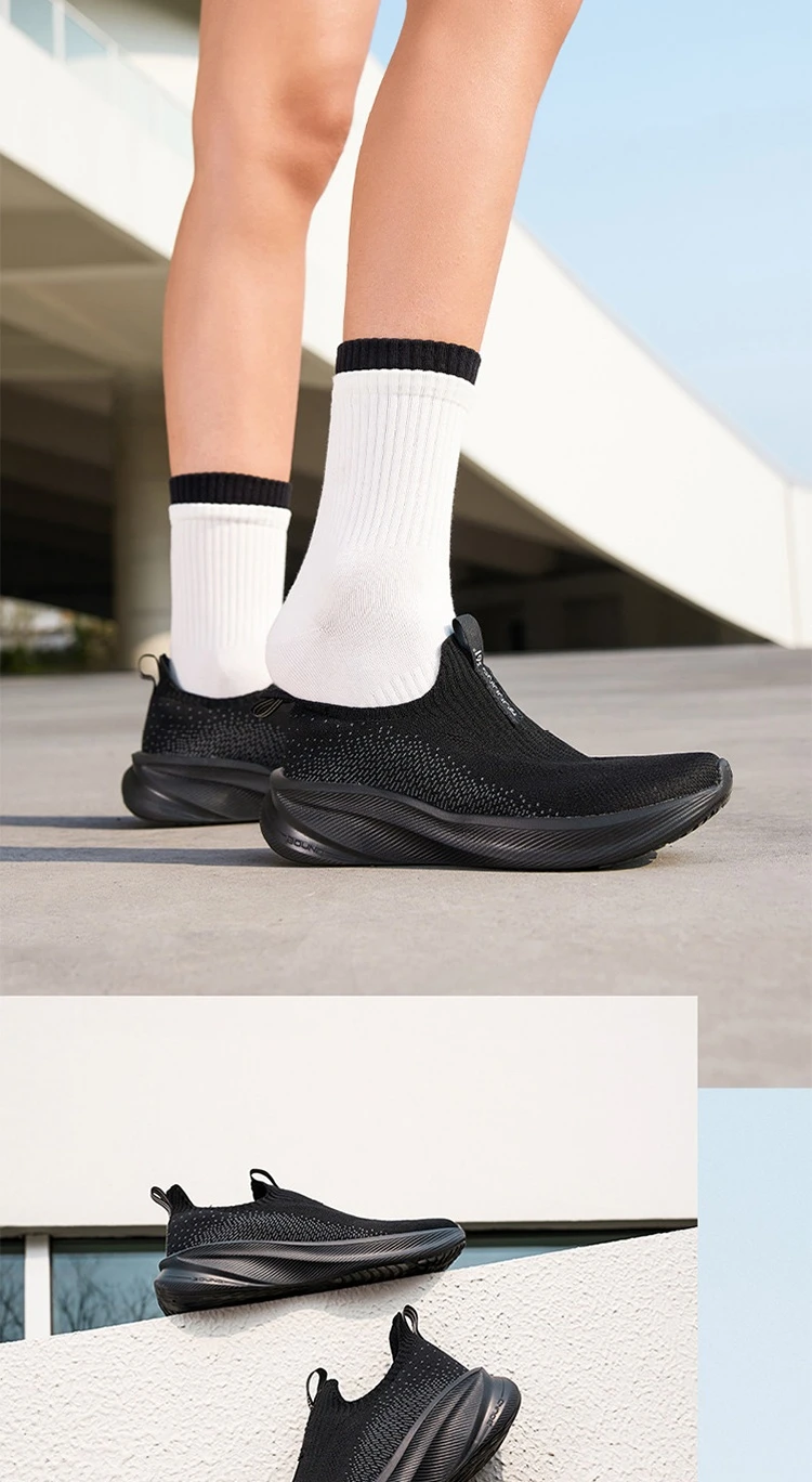 361 Degrees Fengye 5.0 Slip-On Women Wear-resistant Comfortable Shock Absorb Lightweight Stable Breathable Sneakers 682632242