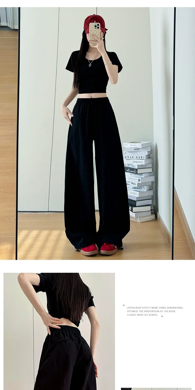 2026 Thin Quick-Drying Overalls Women's Loose High Waist Running Training Basketball Gym Dance Casual Wide Leg Pants Summer