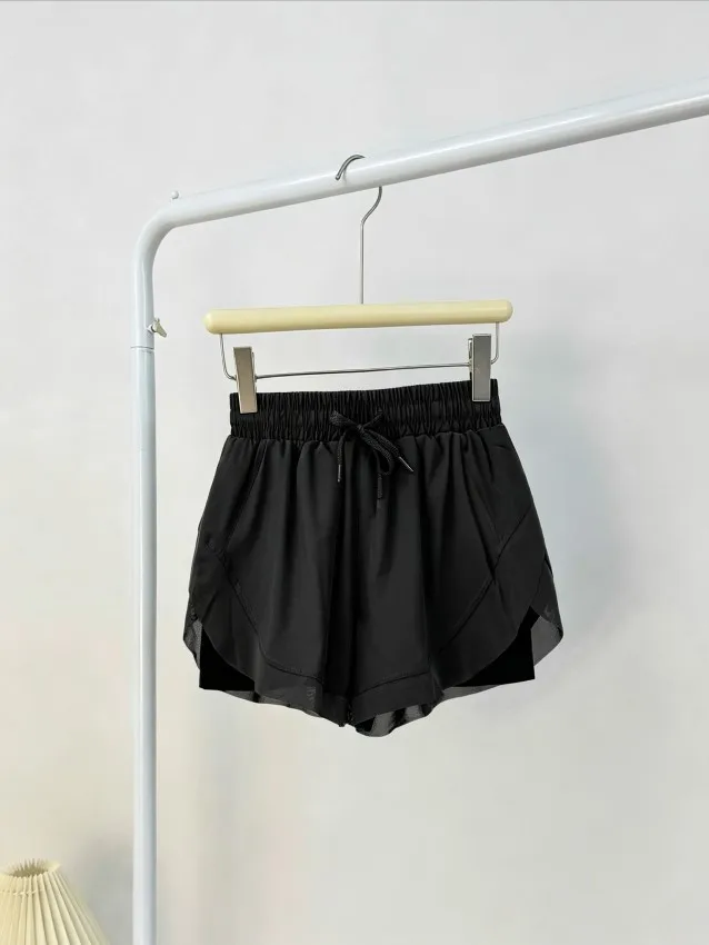 Fitness Hot Pants, Yoga Pants, Sports Shorts, Loose Fit, Slimming, Anti-Exposure, Casual Shorts, Quick-Dry, Breathable for Running