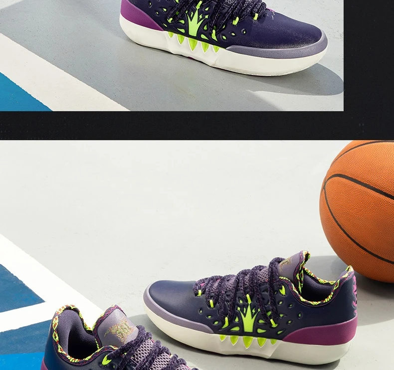 361 Degrees Joker 2 Low Men Basketball Shoes New Nikola Jokic Breathable Shock-Absorbing Wear-resistant Male Sneaker 672611110