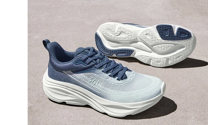 361 Degrees Xingyun Running Shoes Jogging Thick-soled Lightweight Mesh Durable Cushion Breathable Male Sneakers 672532206