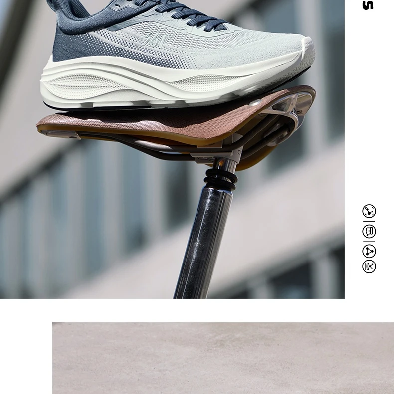 361 Degrees Xingyun Running Shoes Jogging Thick-soled Lightweight Mesh Durable Cushion Breathable Male Sneakers 672532206