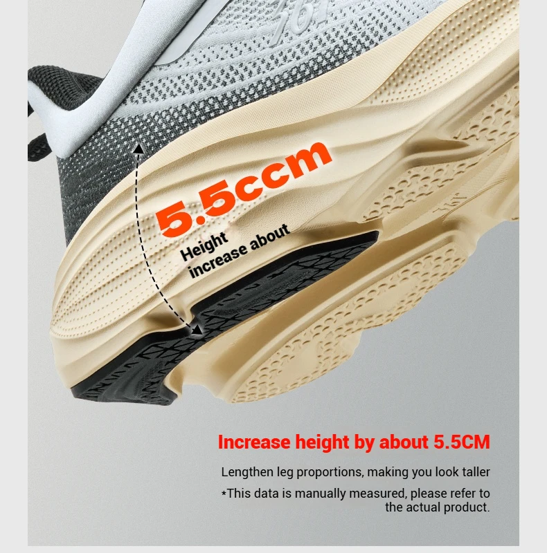 361 Degrees Xingyun Running Shoes Jogging Thick-soled Lightweight Mesh Durable Cushion Breathable Male Sneakers 672532206
