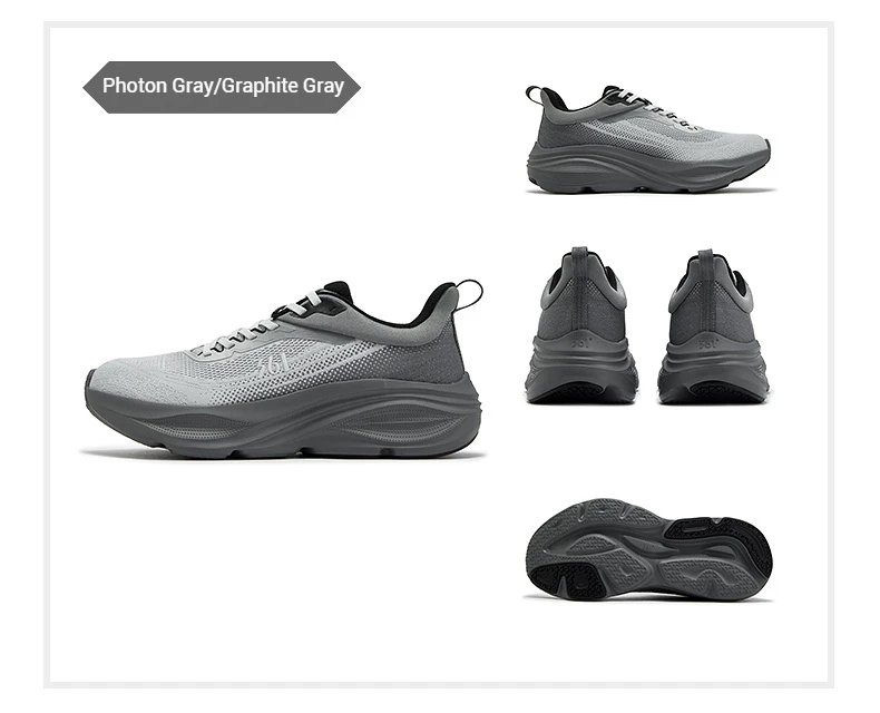 361 Degrees Xingyun Running Shoes Jogging Thick-soled Lightweight Mesh Durable Cushion Breathable Male Sneakers 672532206