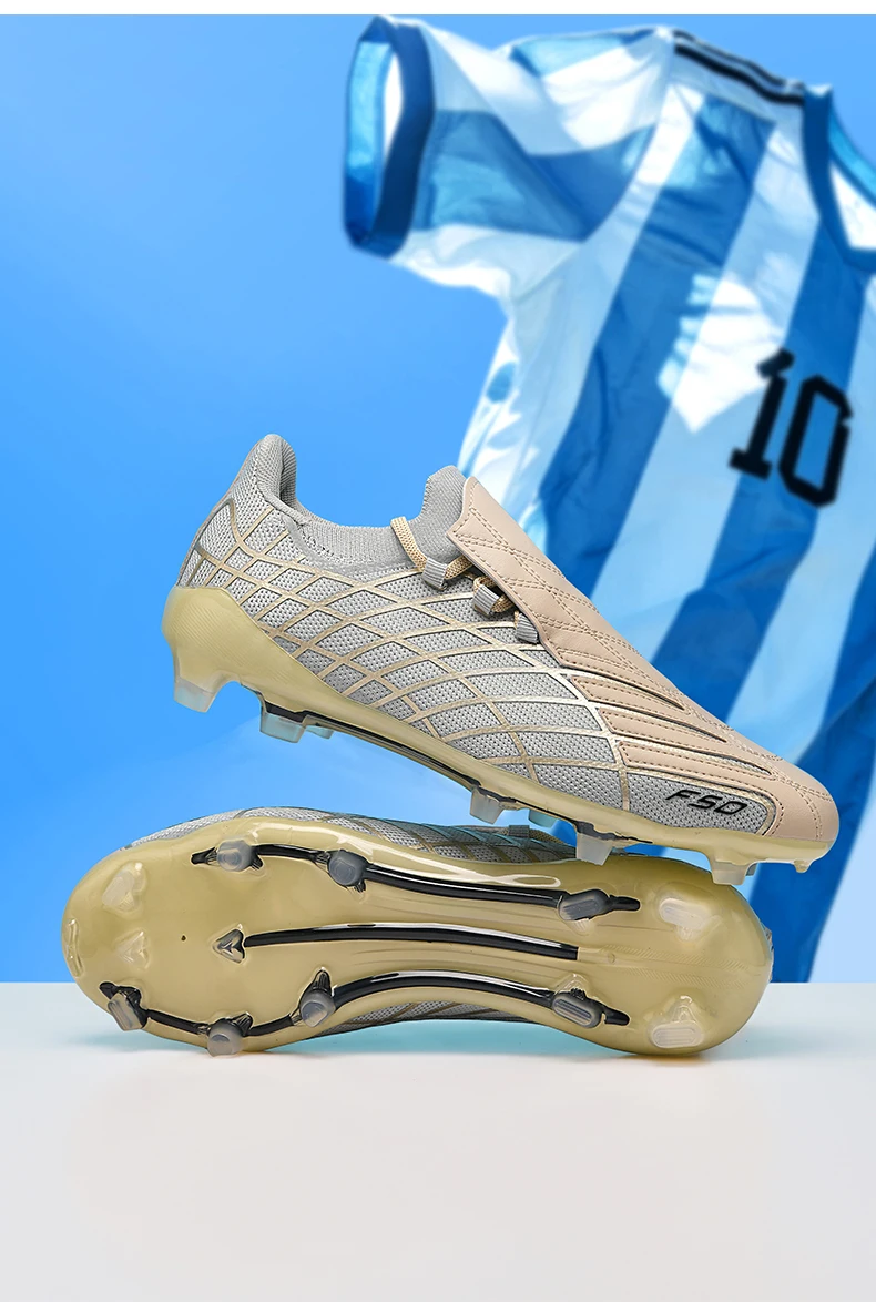 New Men Professional Soccer Shoes Non-slip Football Boots Unisex Breathable Futsal Sports New Cleats Drop Shipping Ultralight