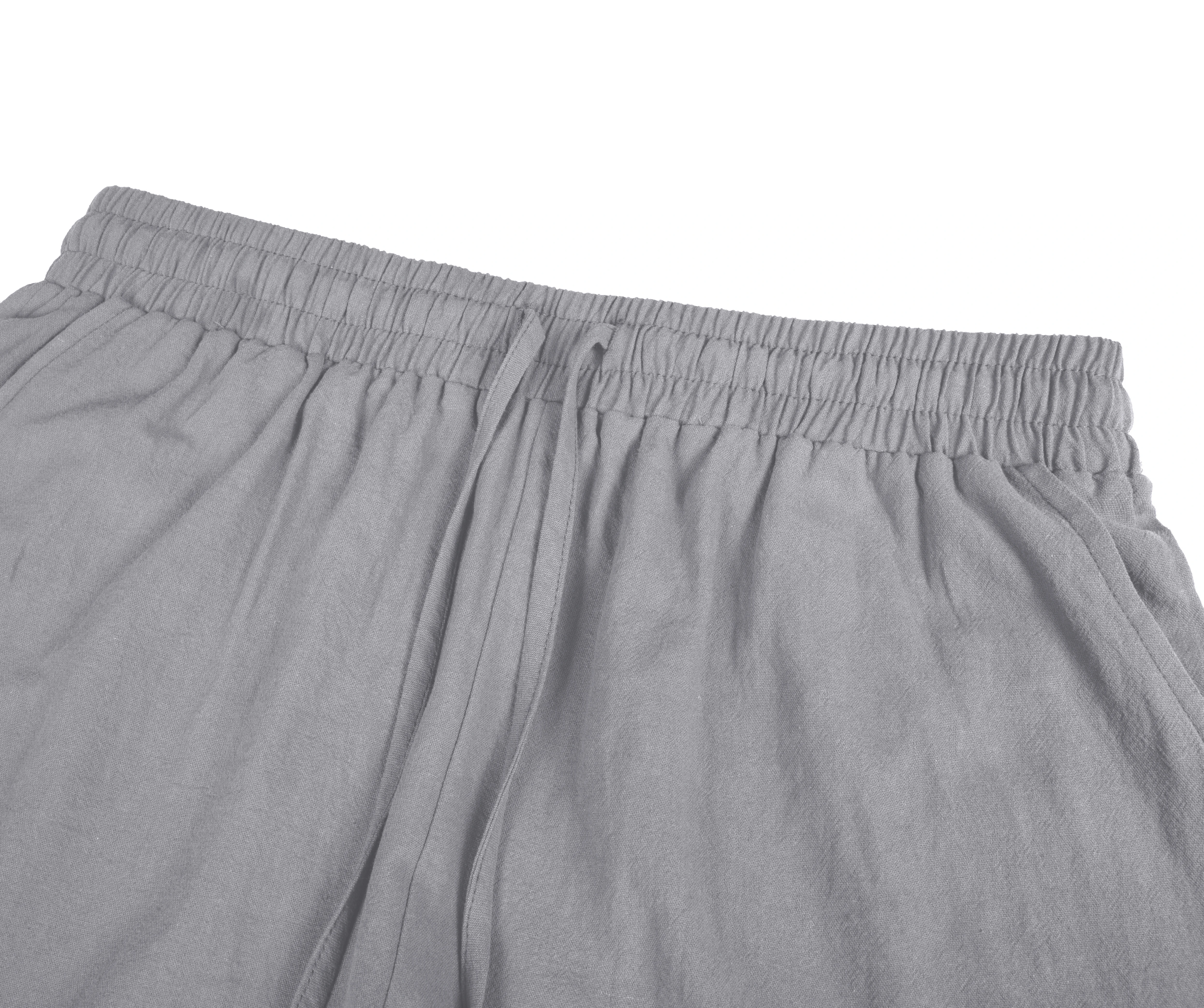 New Mens Cotton Solid Color Beach Short Summer Lightweight Pants Outdoor Male Large Breathable Sport Shorts Fitness Streetwear