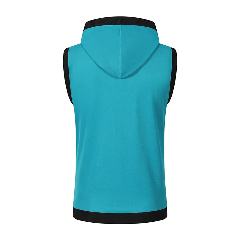 Solid Color 2026 Brand New Men's Tank Tops Vest Sleeveless Tees For Male Hooded Man Vests Tops Hip Hop Men Tank Top T Shirt