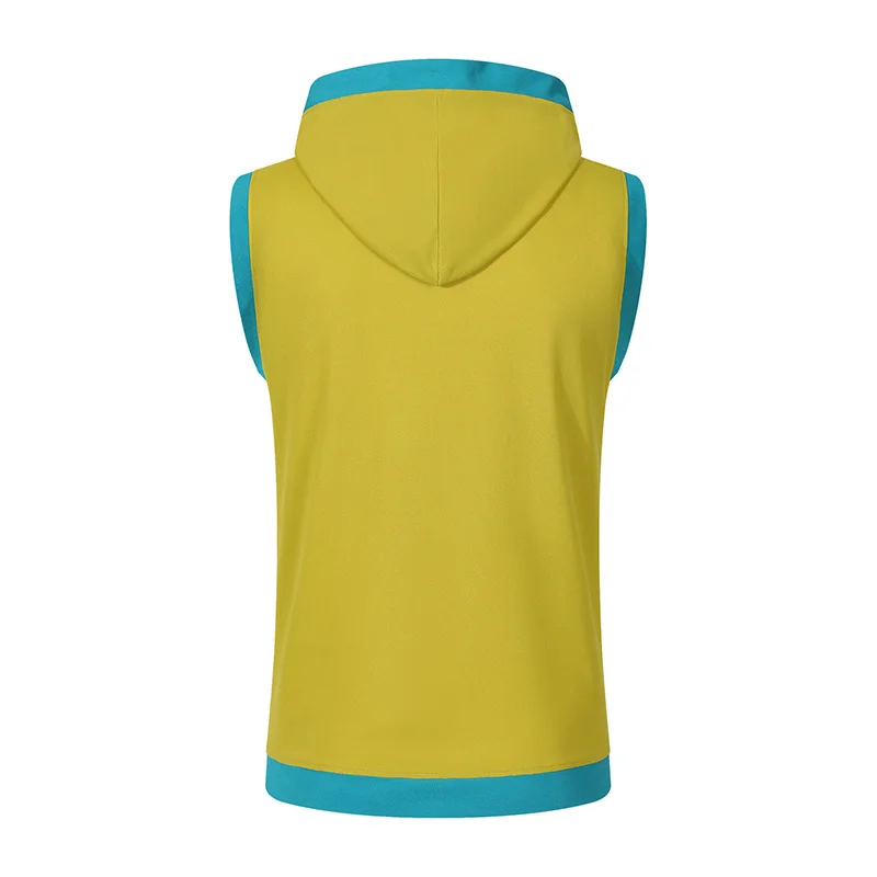 Solid Color 2026 Brand New Men's Tank Tops Vest Sleeveless Tees For Male Hooded Man Vests Tops Hip Hop Men Tank Top T Shirt