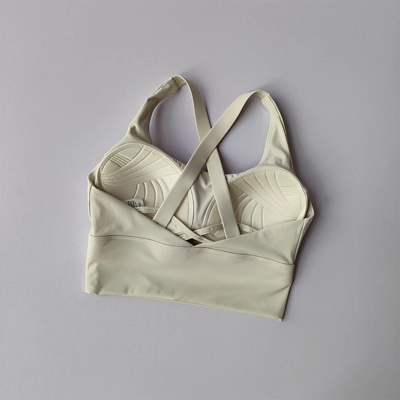 Seamless Sports Bra Collection Breast High-intensity Professional Shock-proof Huddle Running Bra Yoga Fitness Bra Summer Cloth