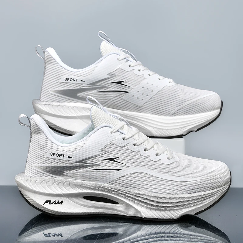 Women’s Fashion Versatile Comfortable Lightweight Running Shoes with Cushioning Technology and Carbon Plate, Unisex Competitive