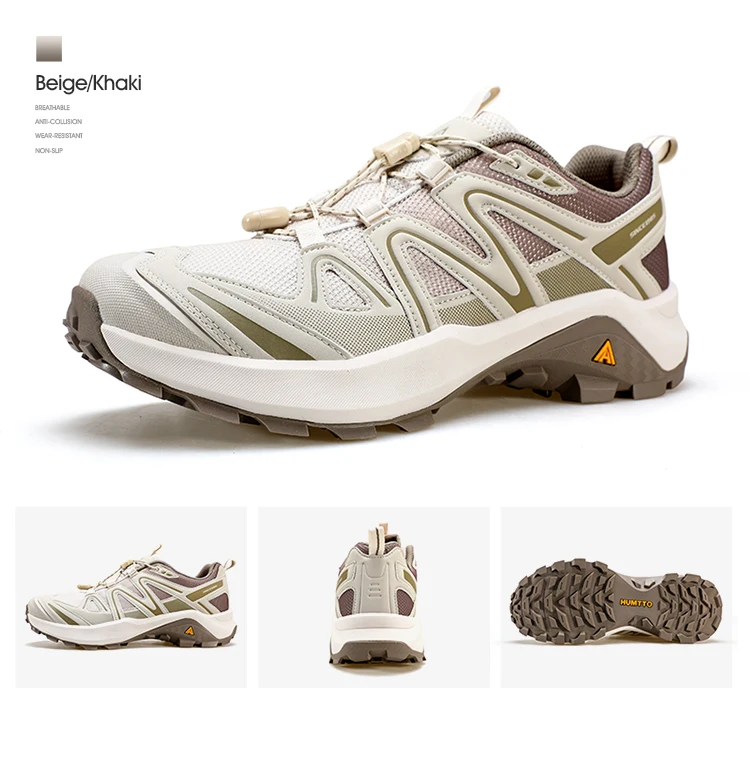 HUMTTO Breathable Outdoor Sneaker Hiking Shoes for Man Summer Casual Men's Trainers Trekking Boots Men Luxury Designer Sneakers