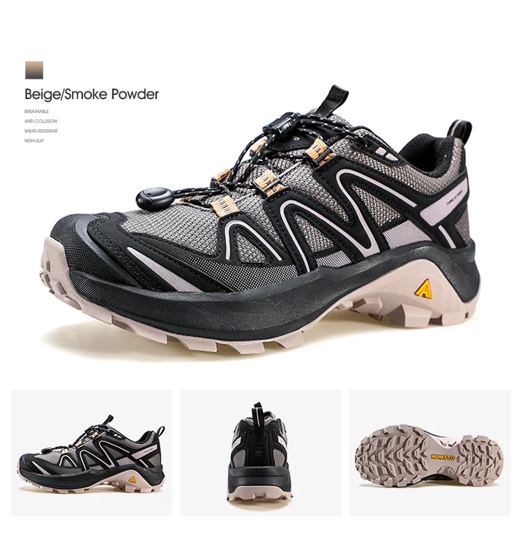 HUMTTO Breathable Outdoor Sneaker Hiking Shoes for Man Summer Casual Men's Trainers Trekking Boots Men Luxury Designer Sneakers