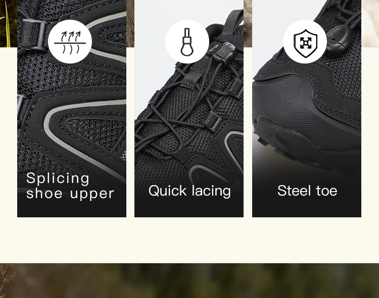 HUMTTO Breathable Outdoor Sneaker Hiking Shoes for Man Summer Casual Men's Trainers Trekking Boots Men Luxury Designer Sneakers