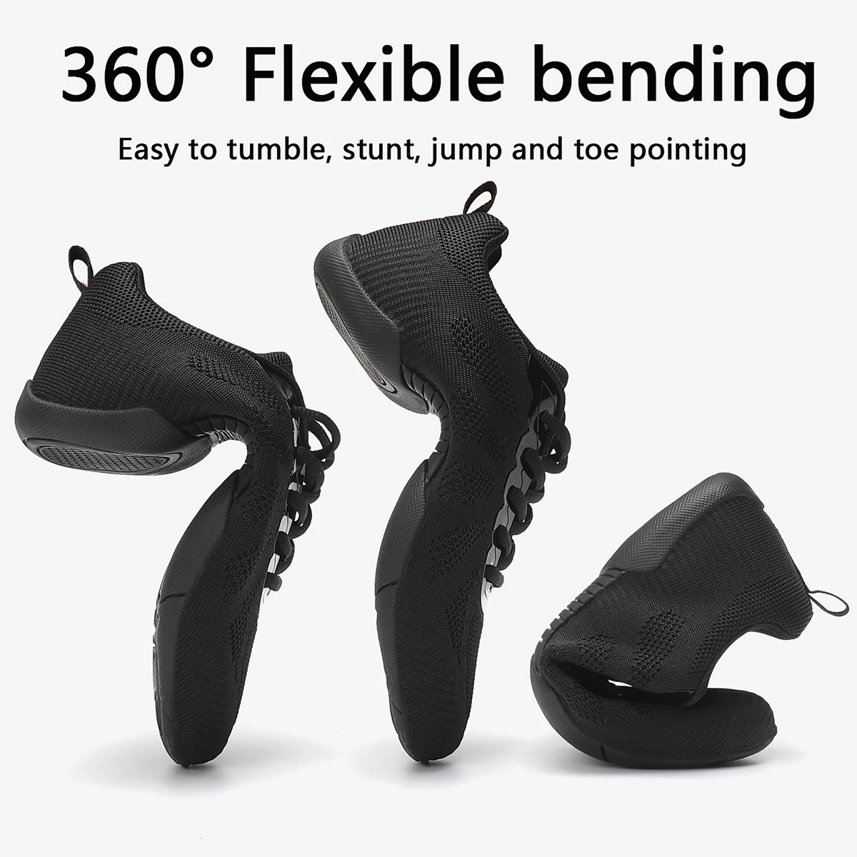 2316 Cheer Shoes Girls White Hip-hop Dance Shoes Youth Cheerleading Sports Gymnastic Training Athletic Shoes