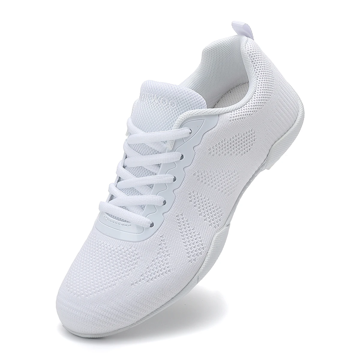 2316 Cheer Shoes Girls White Hip-hop Dance Shoes Youth Cheerleading Sports Gymnastic Training Athletic Shoes