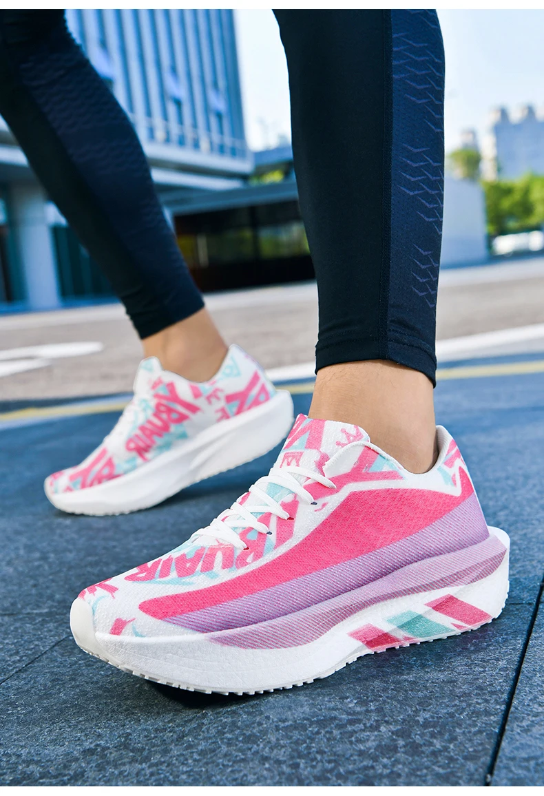 Men's Cushioning Running Shoes Lightweight Athletic Casual Sneakers Male Non-Slip Sports Shoes Outdoor Travel Walking Shoes2026