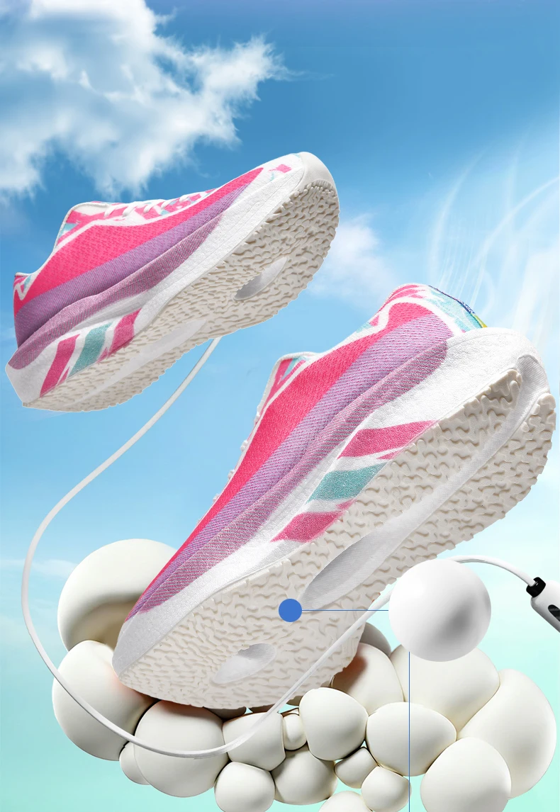 Men's Cushioning Running Shoes Lightweight Athletic Casual Sneakers Male Non-Slip Sports Shoes Outdoor Travel Walking Shoes2026