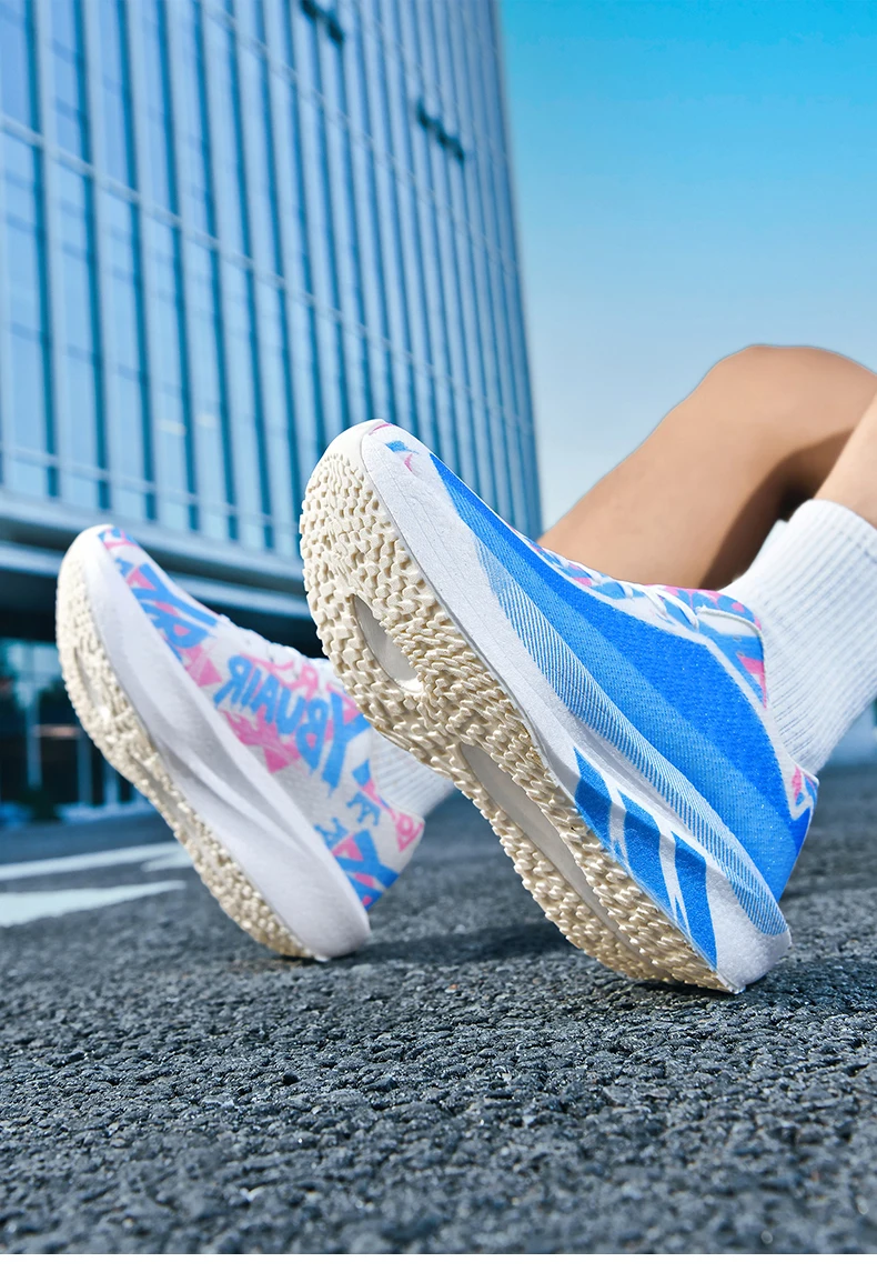 Men's Cushioning Running Shoes Lightweight Athletic Casual Sneakers Male Non-Slip Sports Shoes Outdoor Travel Walking Shoes2026