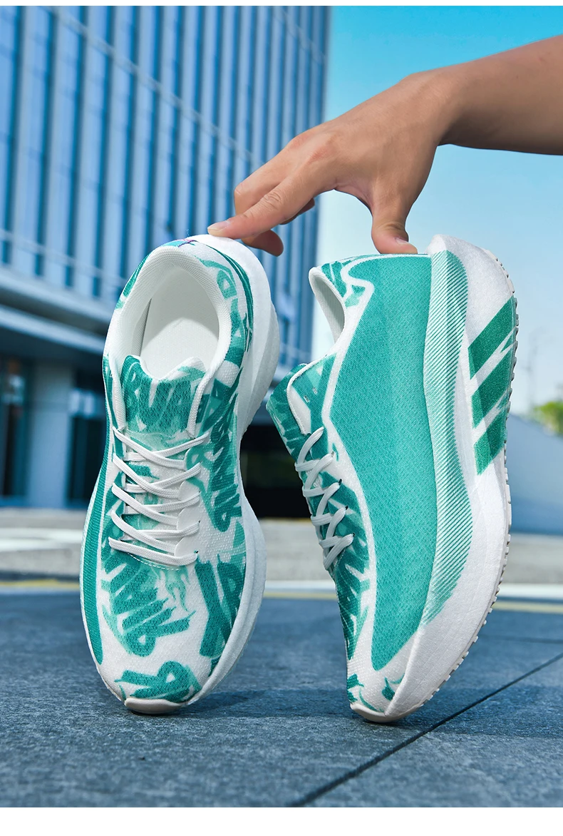 Men's Cushioning Running Shoes Lightweight Athletic Casual Sneakers Male Non-Slip Sports Shoes Outdoor Travel Walking Shoes2026