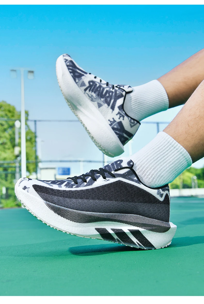 Men's Cushioning Running Shoes Lightweight Athletic Casual Sneakers Male Non-Slip Sports Shoes Outdoor Travel Walking Shoes2026
