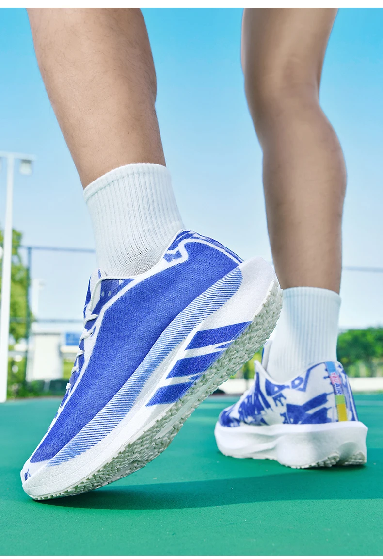 Men's Cushioning Running Shoes Lightweight Athletic Casual Sneakers Male Non-Slip Sports Shoes Outdoor Travel Walking Shoes2026