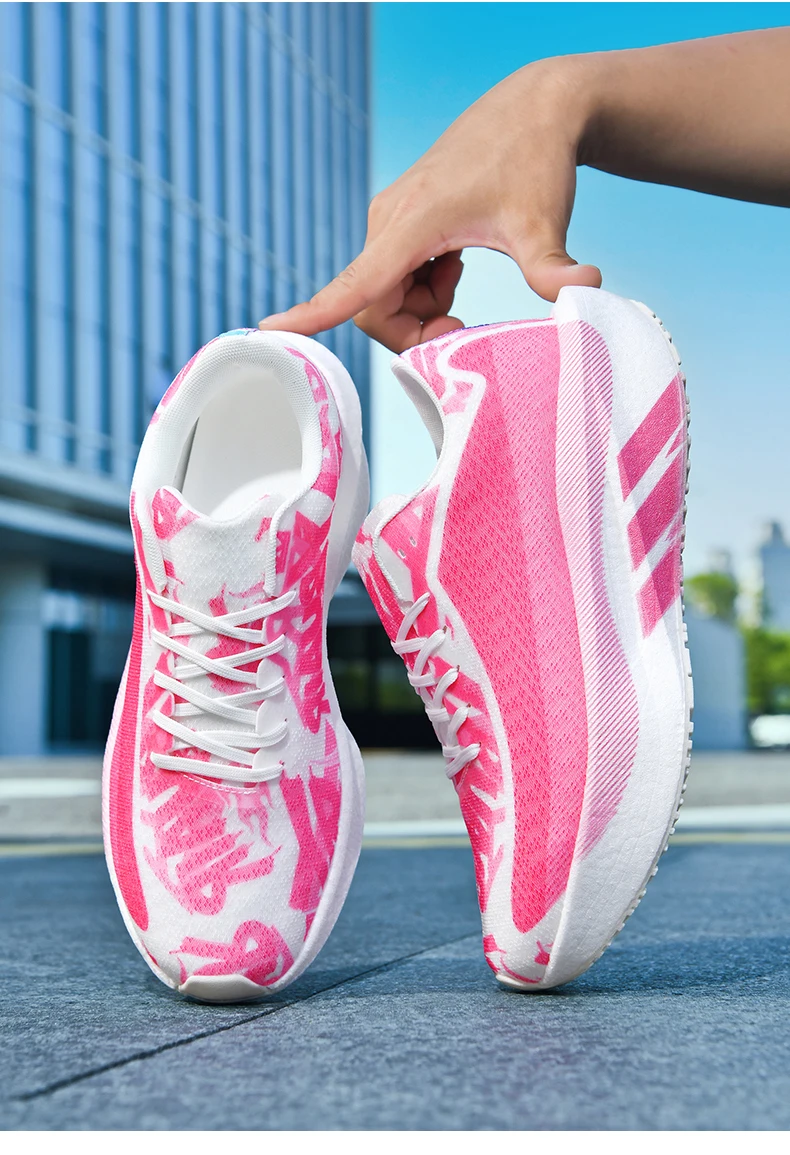 Men's Cushioning Running Shoes Lightweight Athletic Casual Sneakers Male Non-Slip Sports Shoes Outdoor Travel Walking Shoes2026