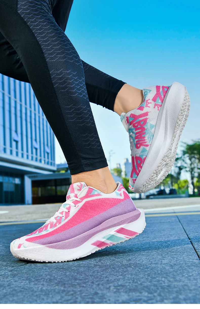 Men's Cushioning Running Shoes Lightweight Athletic Casual Sneakers Male Non-Slip Sports Shoes Outdoor Travel Walking Shoes2026