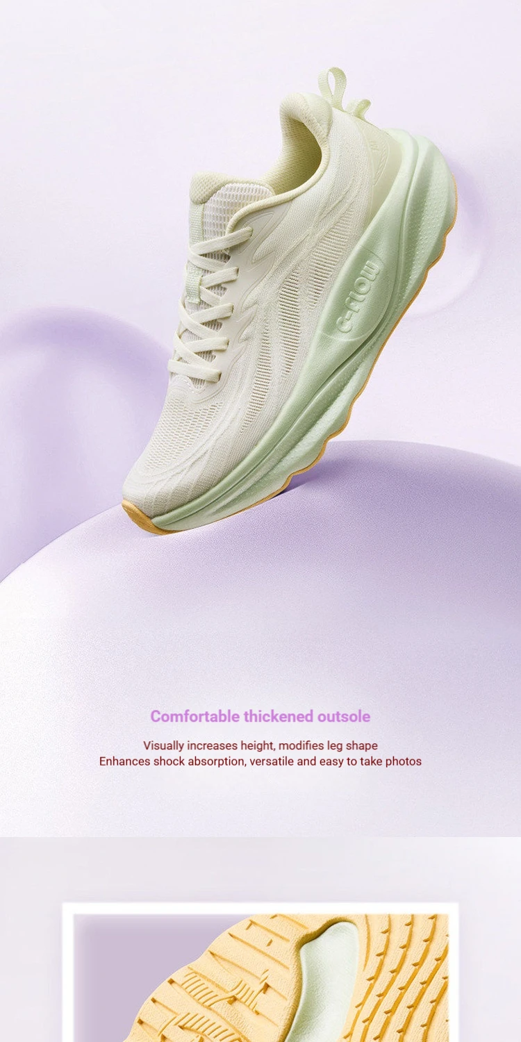 361 Degrees Feiyuan 2.0 Women's Jogging Shoes Mesh Shock-Absorbing Comfortable Female Running Aerobic Exercise Sneaker 682612220