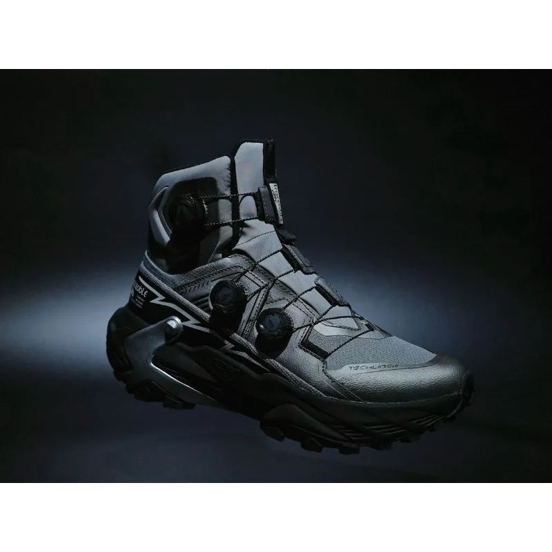 Original Brand Comfortable Anti Slip Mountain Climbing Shoe Designer Quick Lacing Outdoor Hiking Shoe Mid-Top Walking Boots