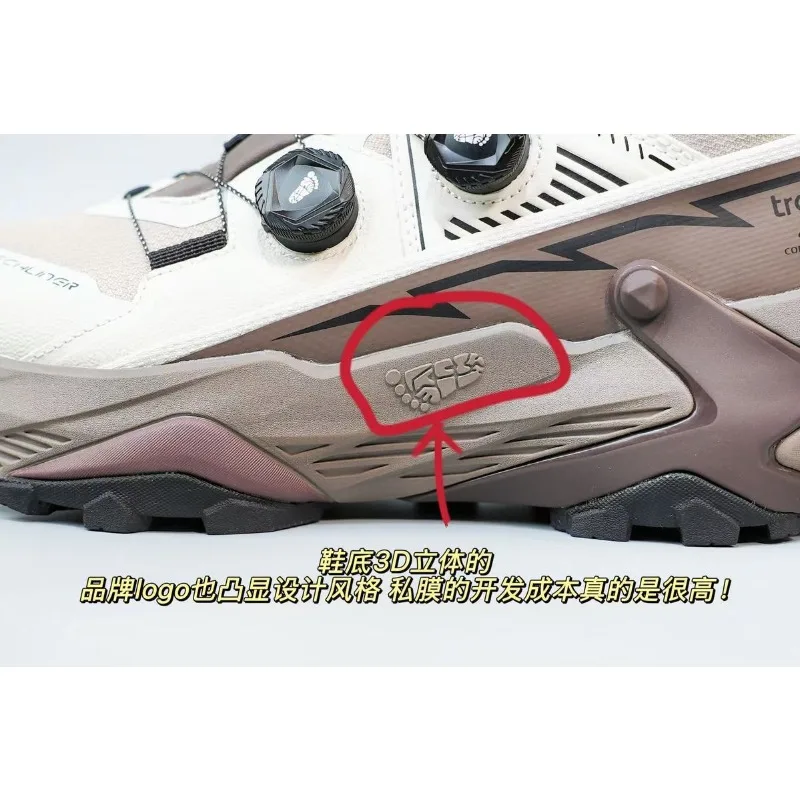 Original Brand Comfortable Anti Slip Mountain Climbing Shoe Designer Quick Lacing Outdoor Hiking Shoe Mid-Top Walking Boots