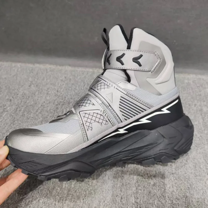 Original Brand Comfortable Anti Slip Mountain Climbing Shoe Designer Quick Lacing Outdoor Hiking Shoe Mid-Top Walking Boots