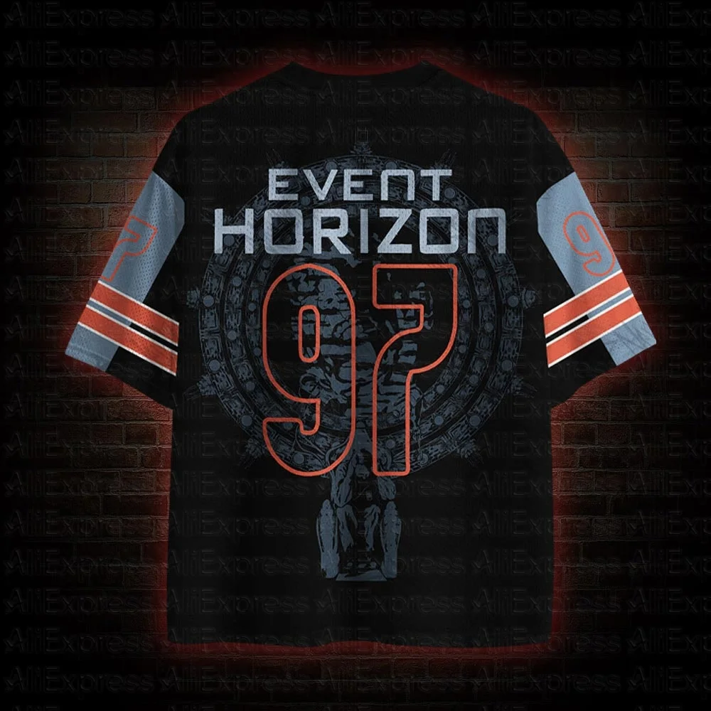 2026 New Movie Sports Fashion Adult and Children's Short Sleeve V-neck Street Eye Clothing Gothic Style Horror Fans Gift