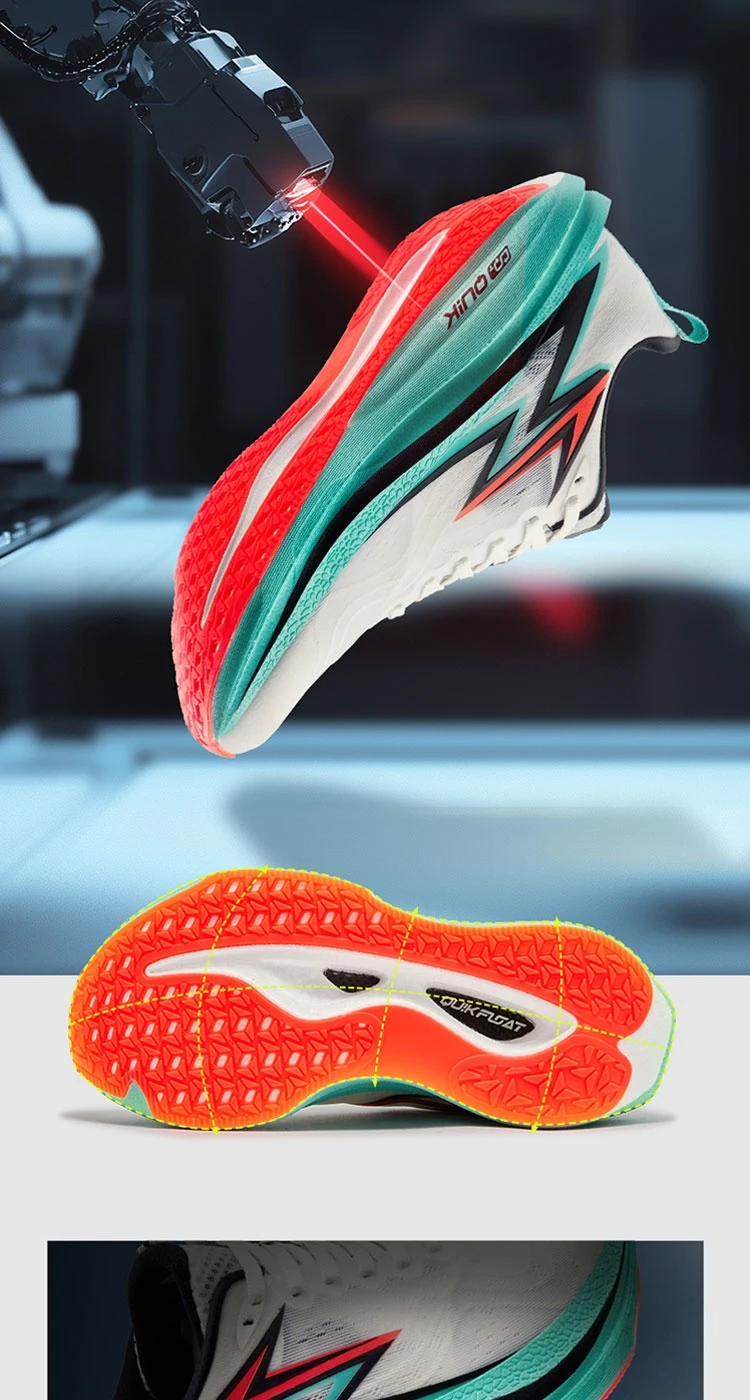 361 Degrees Flame 4.0 MIX Men's Carbon Plate Running Shoes Cushion Durable Lightweight Racing Marathon Male Sneakers 672512204