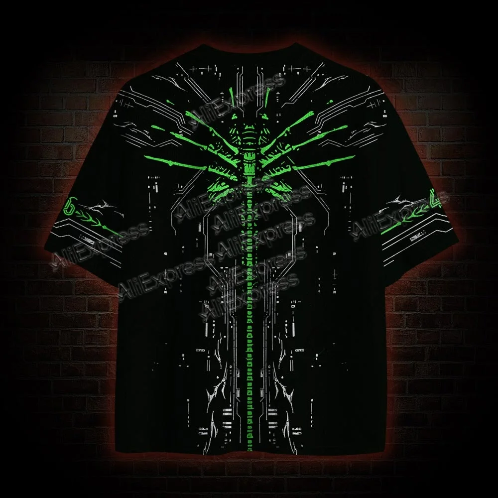 (ZZ) New Dark Series, Street Trendy Quick Drying Mesh Jersey, Sports Breathable Adult V-neck T-shirt, Handsome and Comfortable