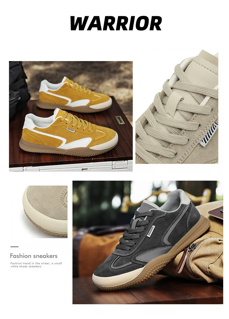 ArfaStep Summer Retro Men Black Casual Sneakers Patchwork Walking Shoes Round Toe Lace-Up Comfortable Flat Training Sports Shoes