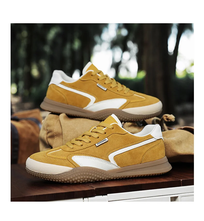ArfaStep Summer Retro Men Black Casual Sneakers Patchwork Walking Shoes Round Toe Lace-Up Comfortable Flat Training Sports Shoes