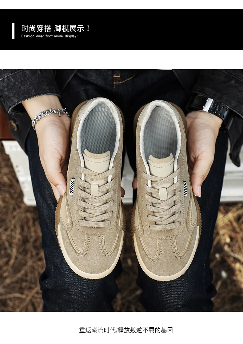 ArfaStep Summer Retro Men Black Casual Sneakers Patchwork Walking Shoes Round Toe Lace-Up Comfortable Flat Training Sports Shoes