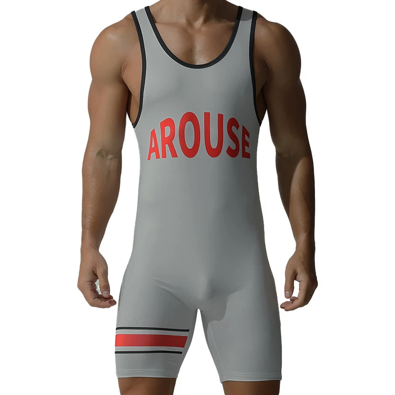 TAUWELL Sports Vest for Running Weightlifting Boxing Fitness Yoga One-Piece Suit Cycling Vest Shorts Set