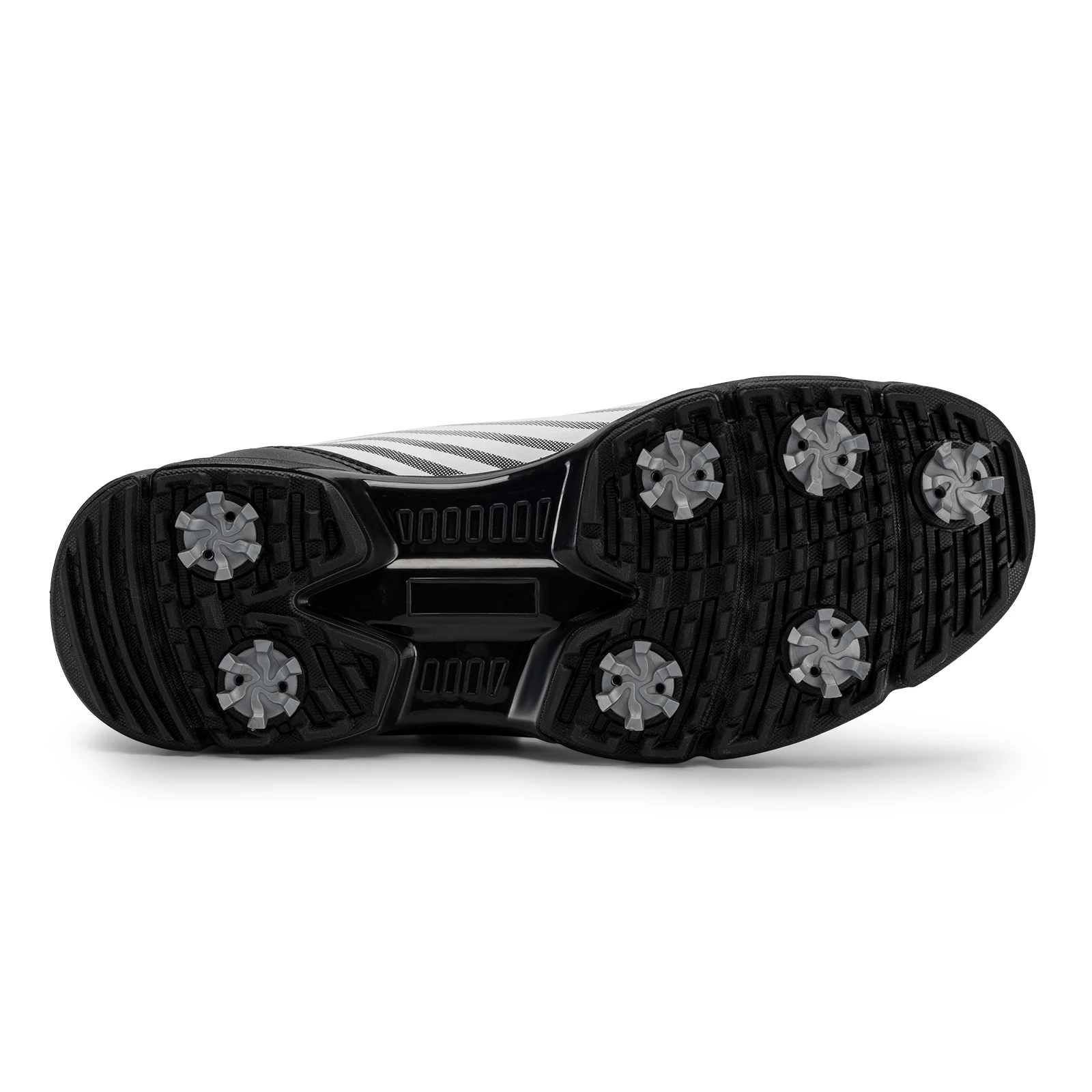 FitVille Waterproof Golf Shoes Wide Replaceable No-Slip Spikes Golfling Shoes for Men Professional High-Rebound Cushioning