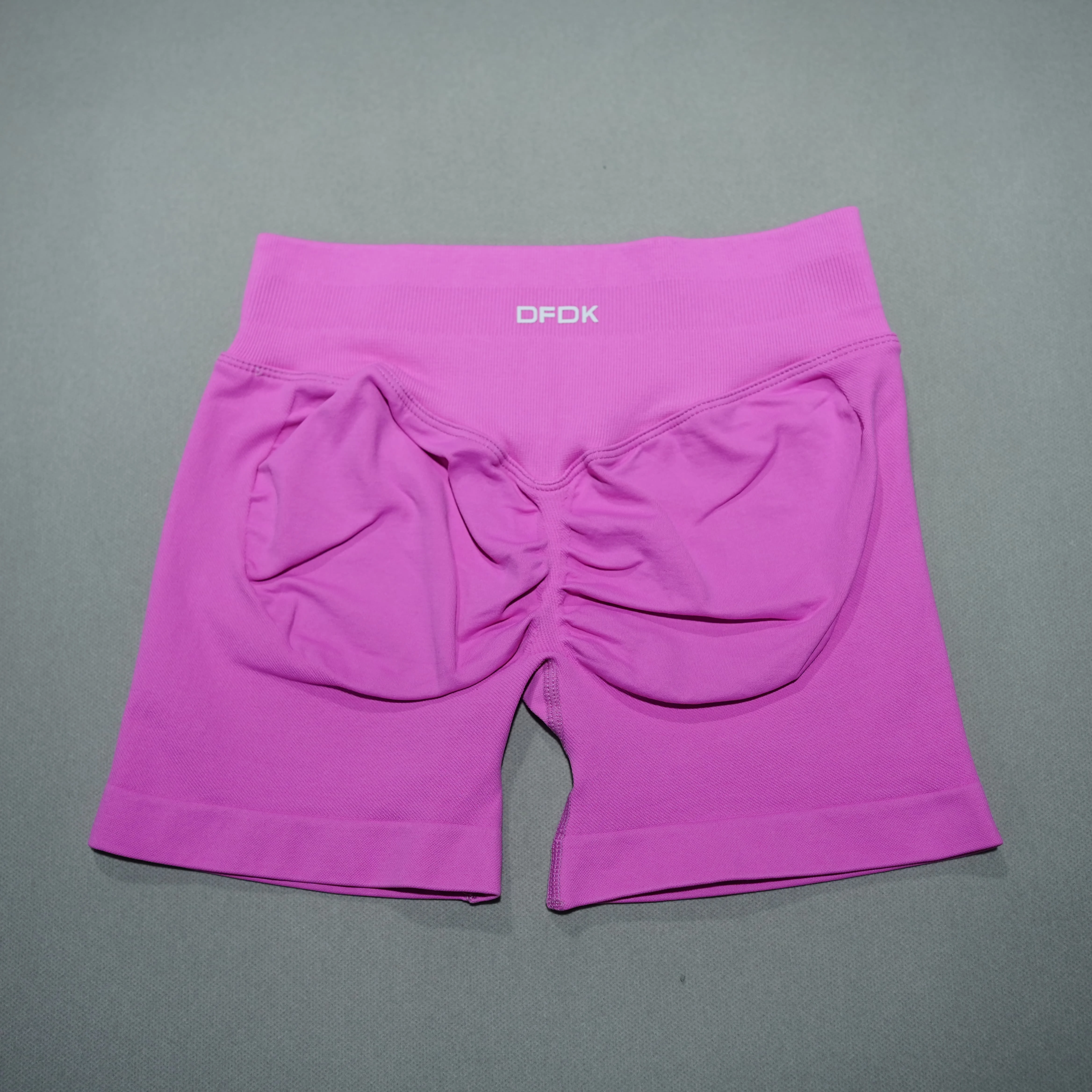 DFDK 4.5 Inch Biker Shorts Women High Waist Scrunch Booty Push Up Squat Proof Quick Dry Gym Yoga Running Sport Shorts