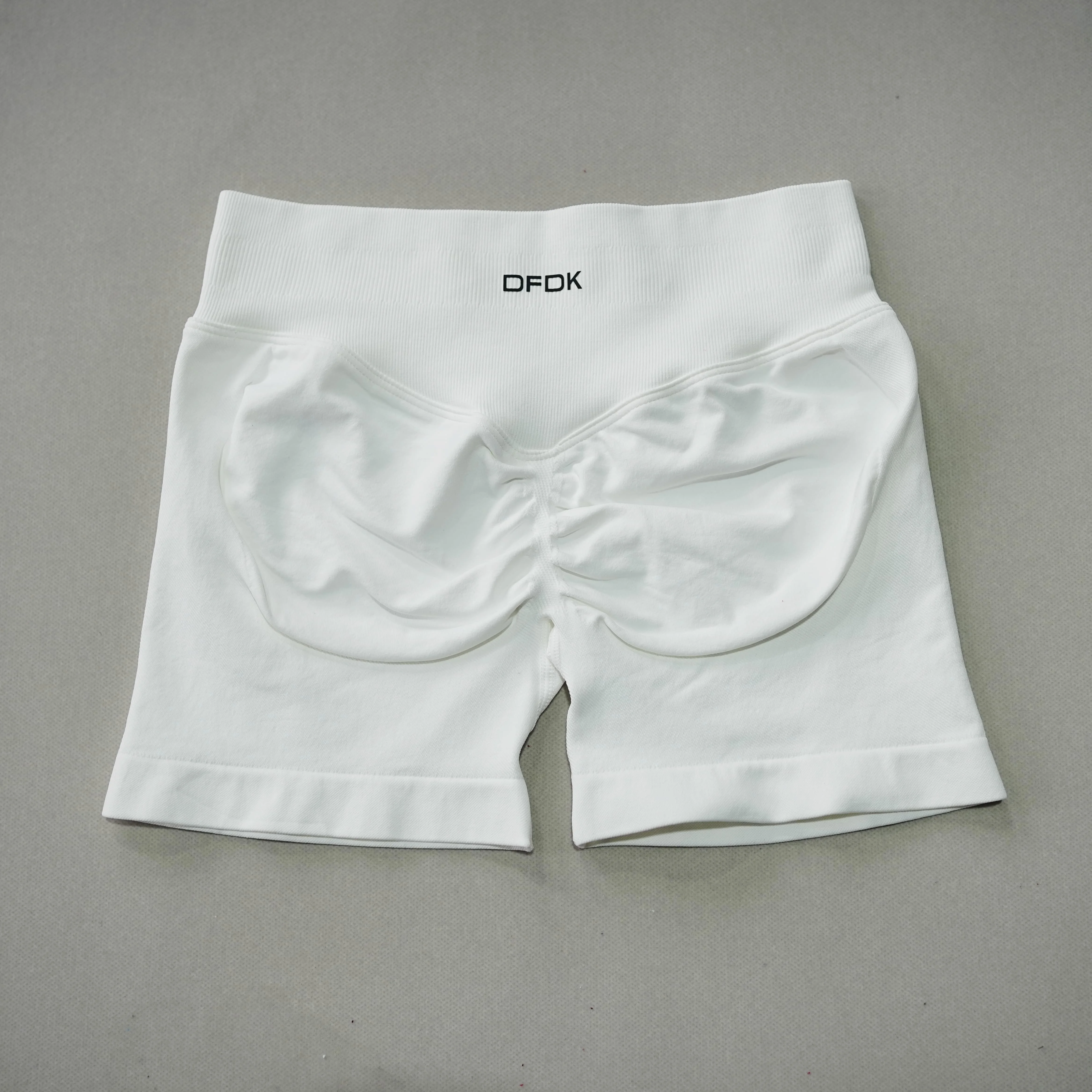 DFDK 4.5 Inch Biker Shorts Women High Waist Scrunch Booty Push Up Squat Proof Quick Dry Gym Yoga Running Sport Shorts
