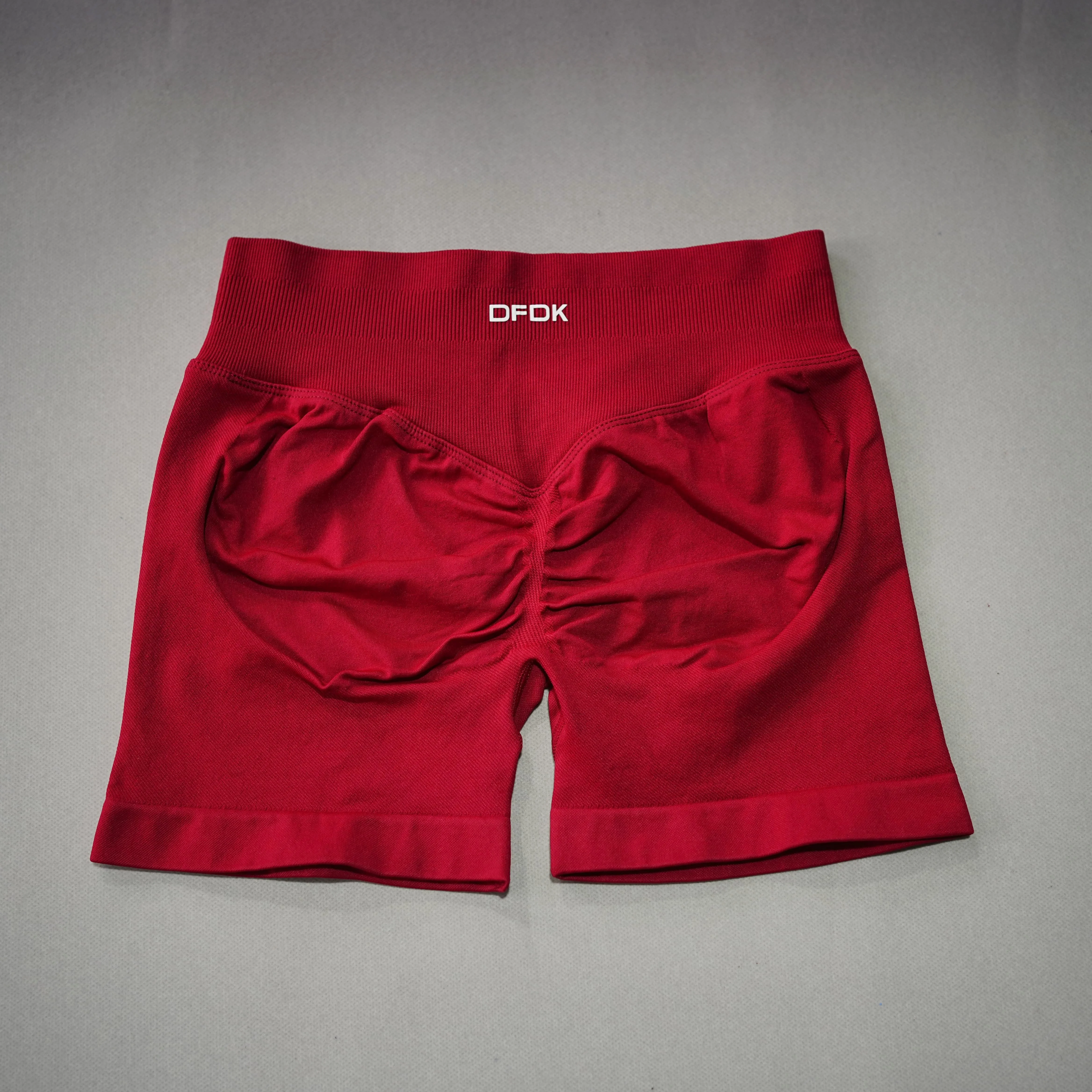 DFDK 4.5 Inch Biker Shorts Women High Waist Scrunch Booty Push Up Squat Proof Quick Dry Gym Yoga Running Sport Shorts