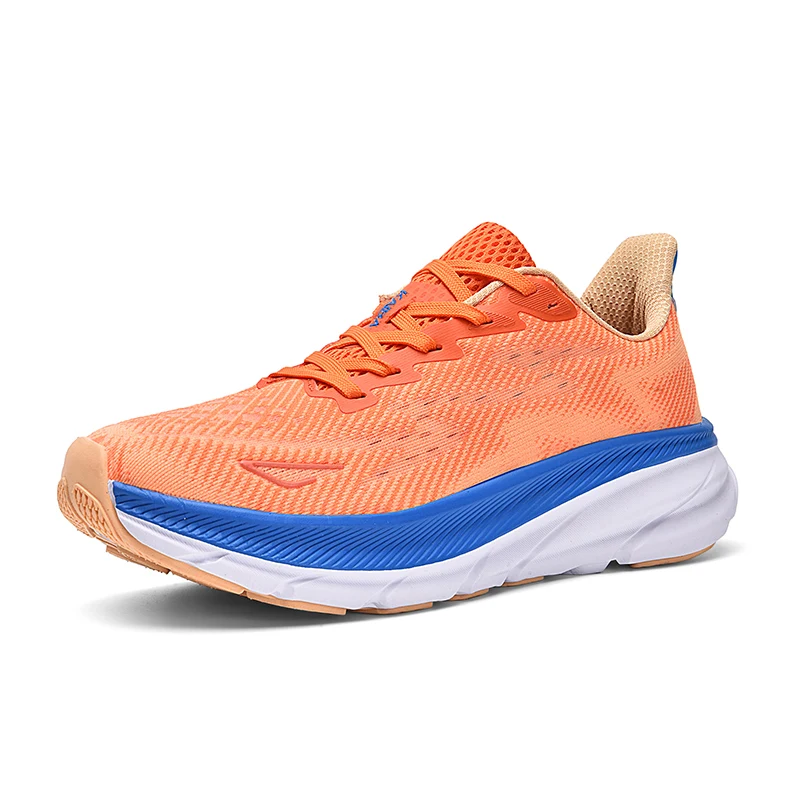 Unisex Lightweight Breathable Running Shoes with Elastic Buffering Durable Outsole for Men And Women
