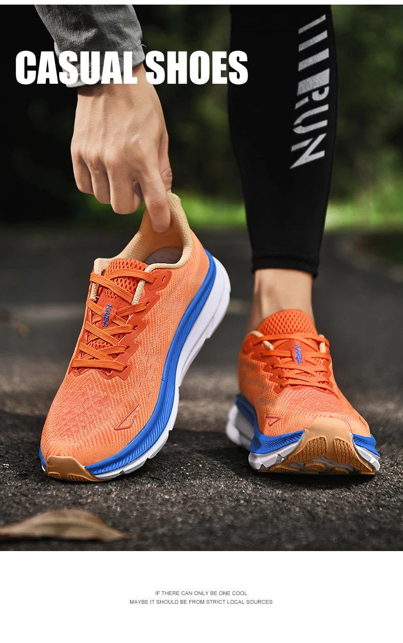 Unisex Lightweight Breathable Running Shoes with Elastic Buffering Durable Outsole for Men And Women